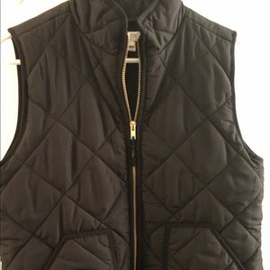 J. Crew Women’s Black Vest